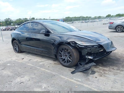 5YJ3E1EA7SF****** · 2025 TESLA MODEL 3 LONG RANGE REAR-WHEEL DRIVE/STANDARD REAR-WHEEL DRIVE
