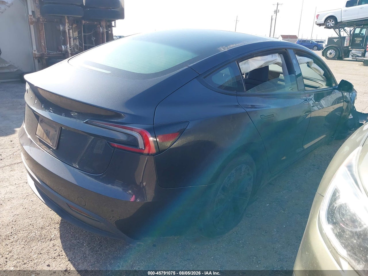 2025 TESLA MODEL 3 LONG RANGE REAR-WHEEL DRIVE/STANDARD REAR-WHEEL DRIVE · 4/10