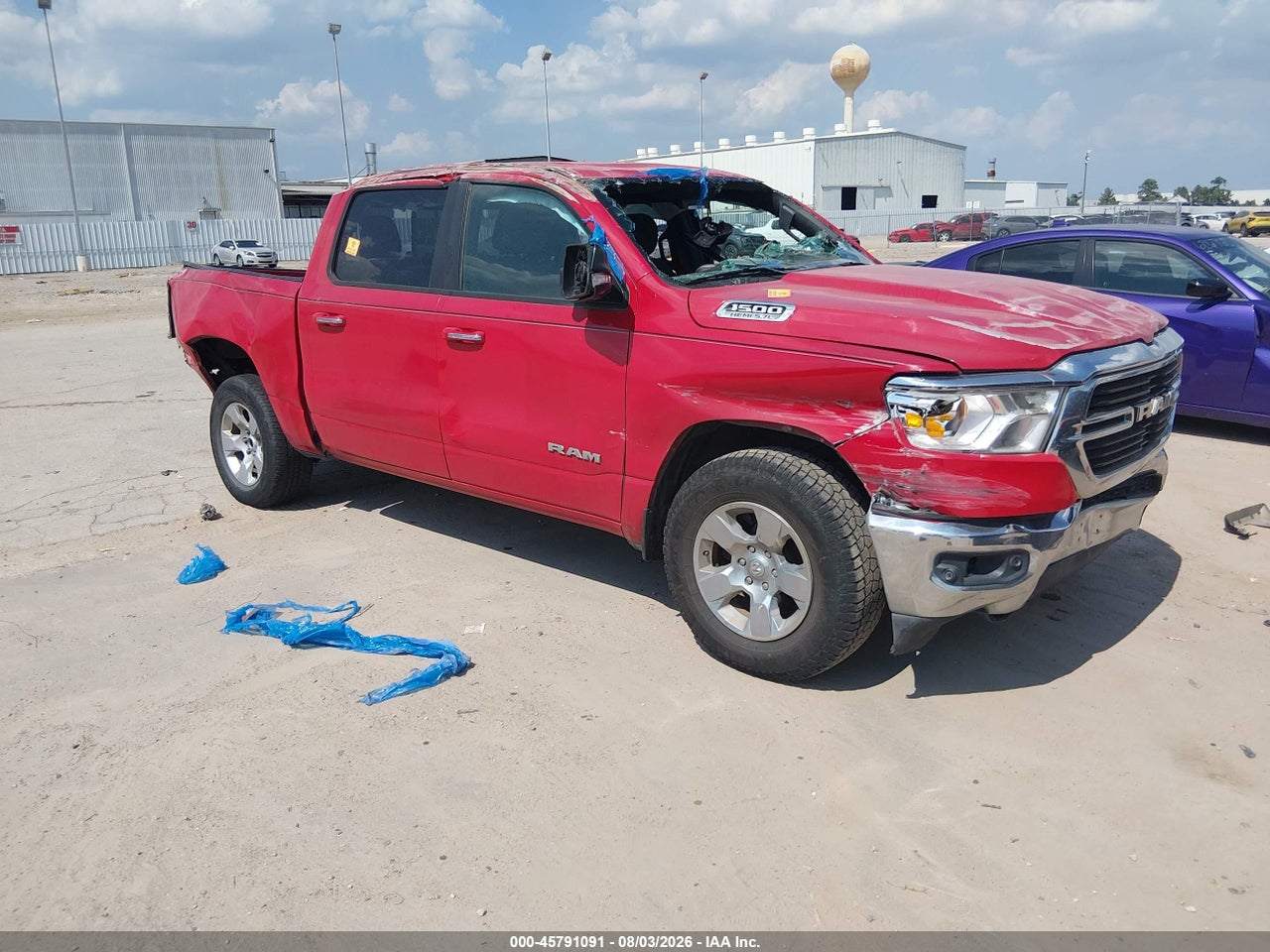 1C6RREFT0KN****** · 2019 RAM 1500 BIG HORN/LONE STAR  4X2 5'7 BOX