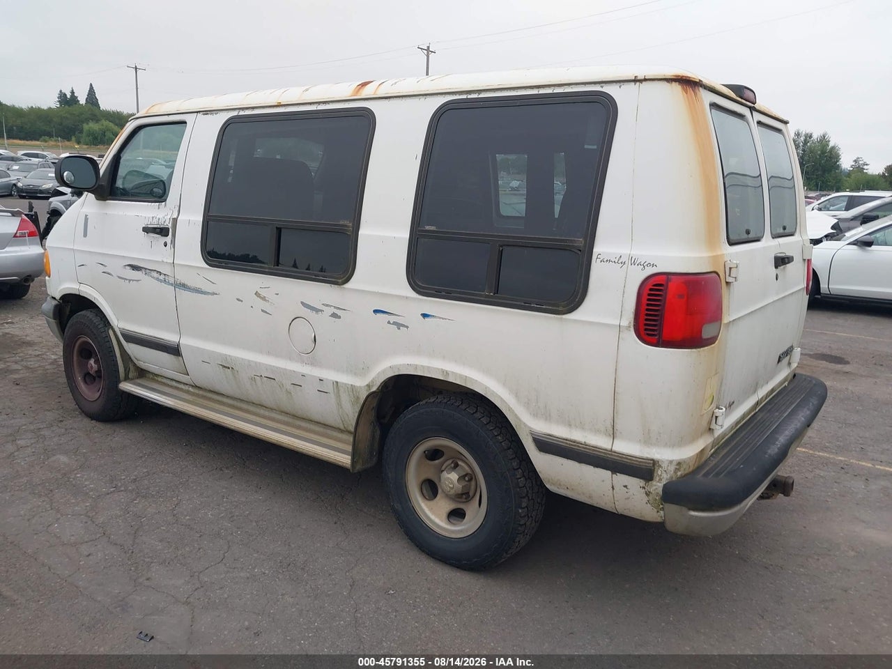 1999 DODGE RAM VAN 1500 COMMERCIAL/CONVERSION · 3/11