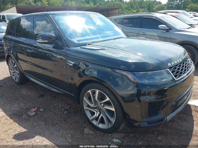 SALWR2RV7KA****** · 2019 LAND ROVER RANGE ROVER SPORT HSE