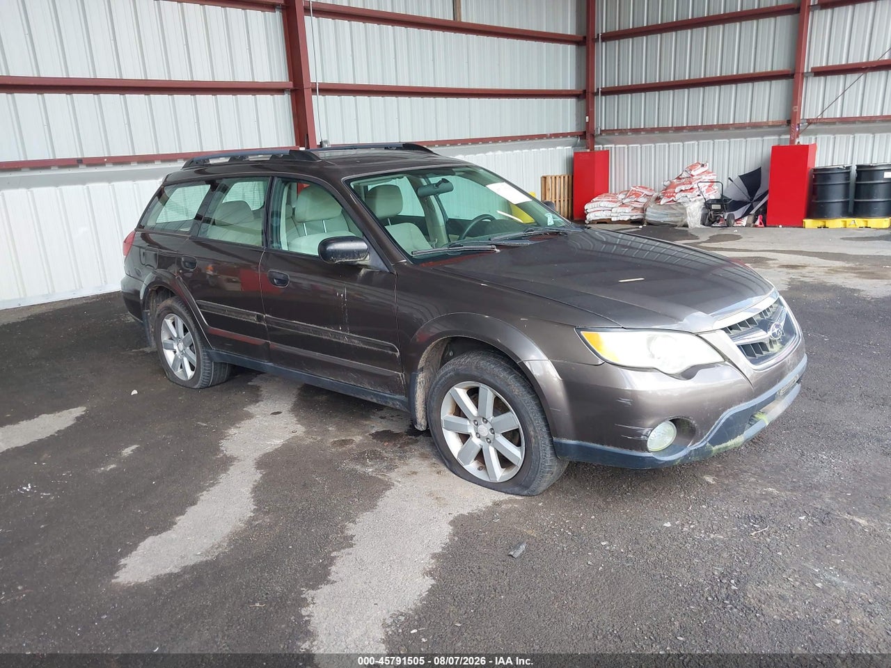 2008 SUBARU OUTBACK 2.5I