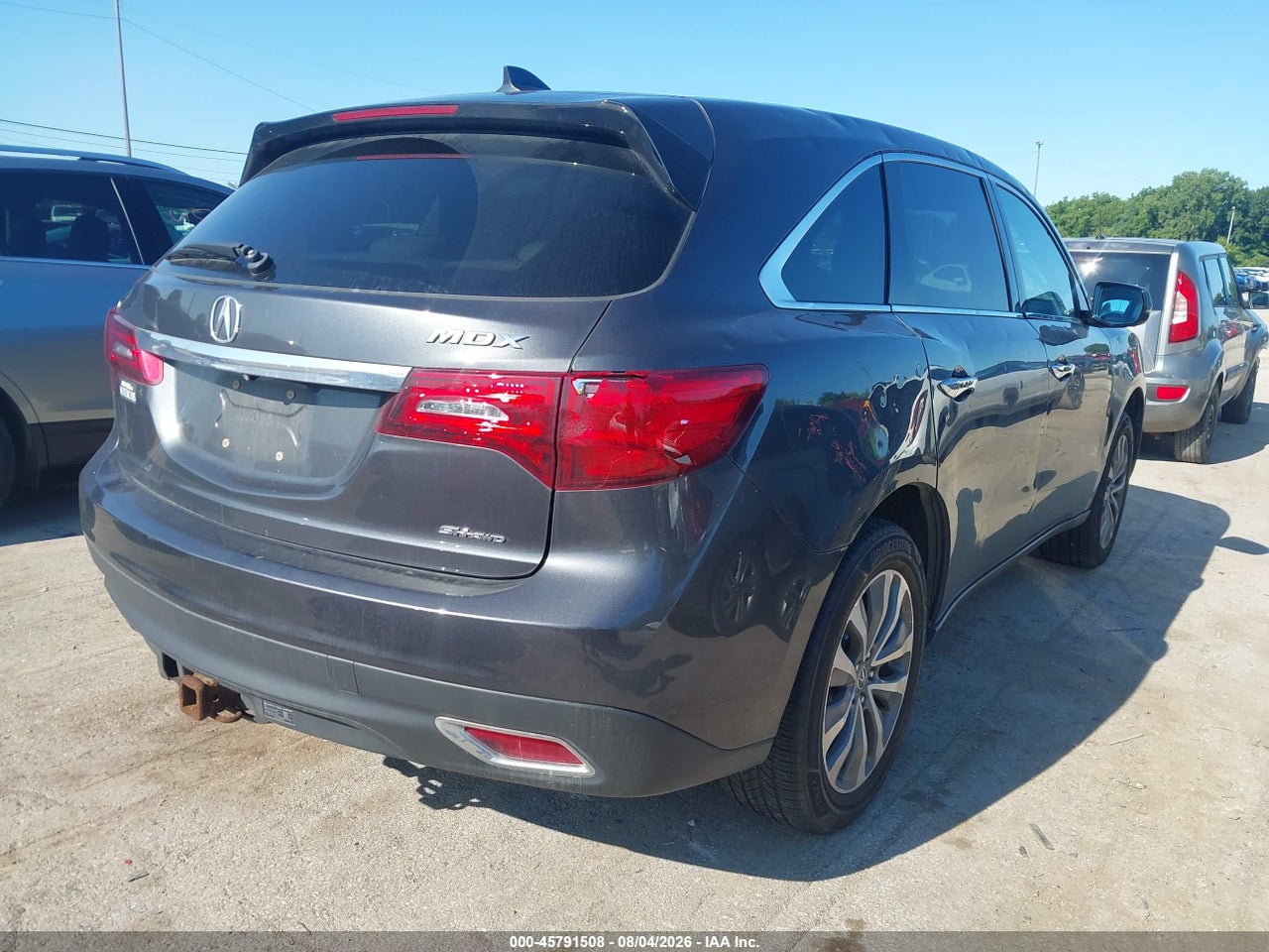 5FRYD4H49FB****** · 2015 ACURA MDX TECHNOLOGY PACKAGE · 4/11
