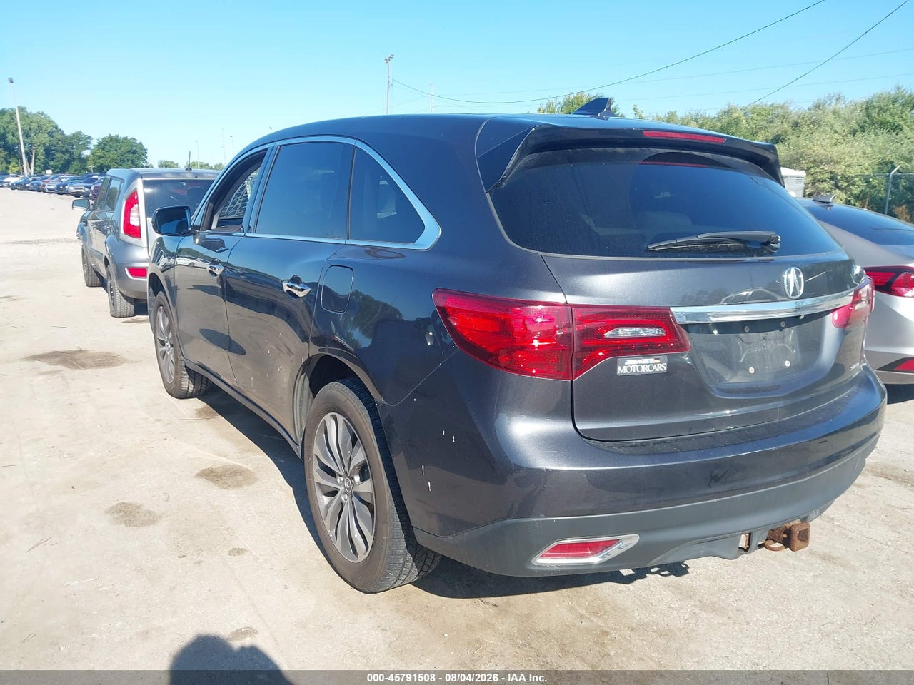 5FRYD4H49FB****** · 2015 ACURA MDX TECHNOLOGY PACKAGE · 3/11
