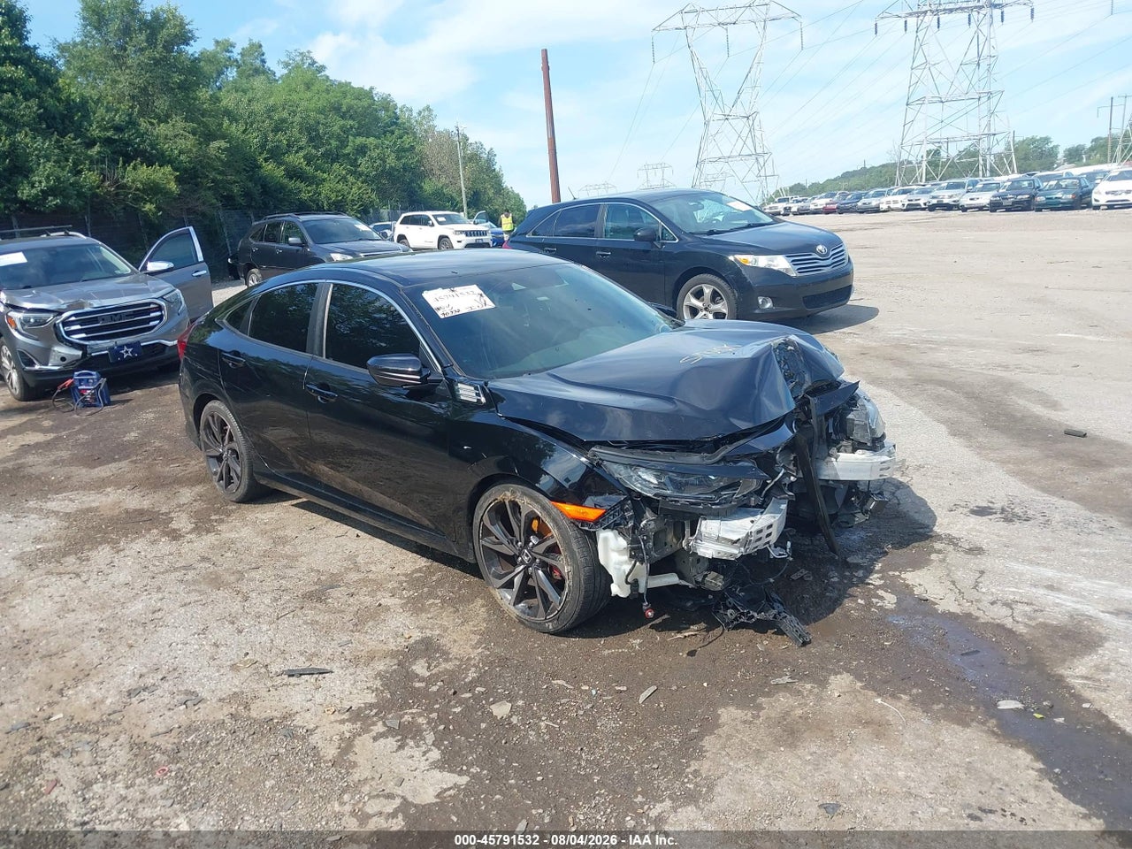 2HGFC2F87KH****** · 2019 HONDA CIVIC SPORT