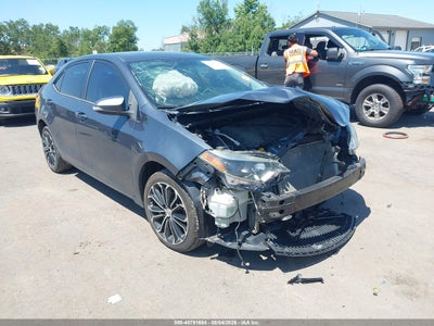 2T1BURHE4GC****** · 2016 TOYOTA COROLLA S PLUS