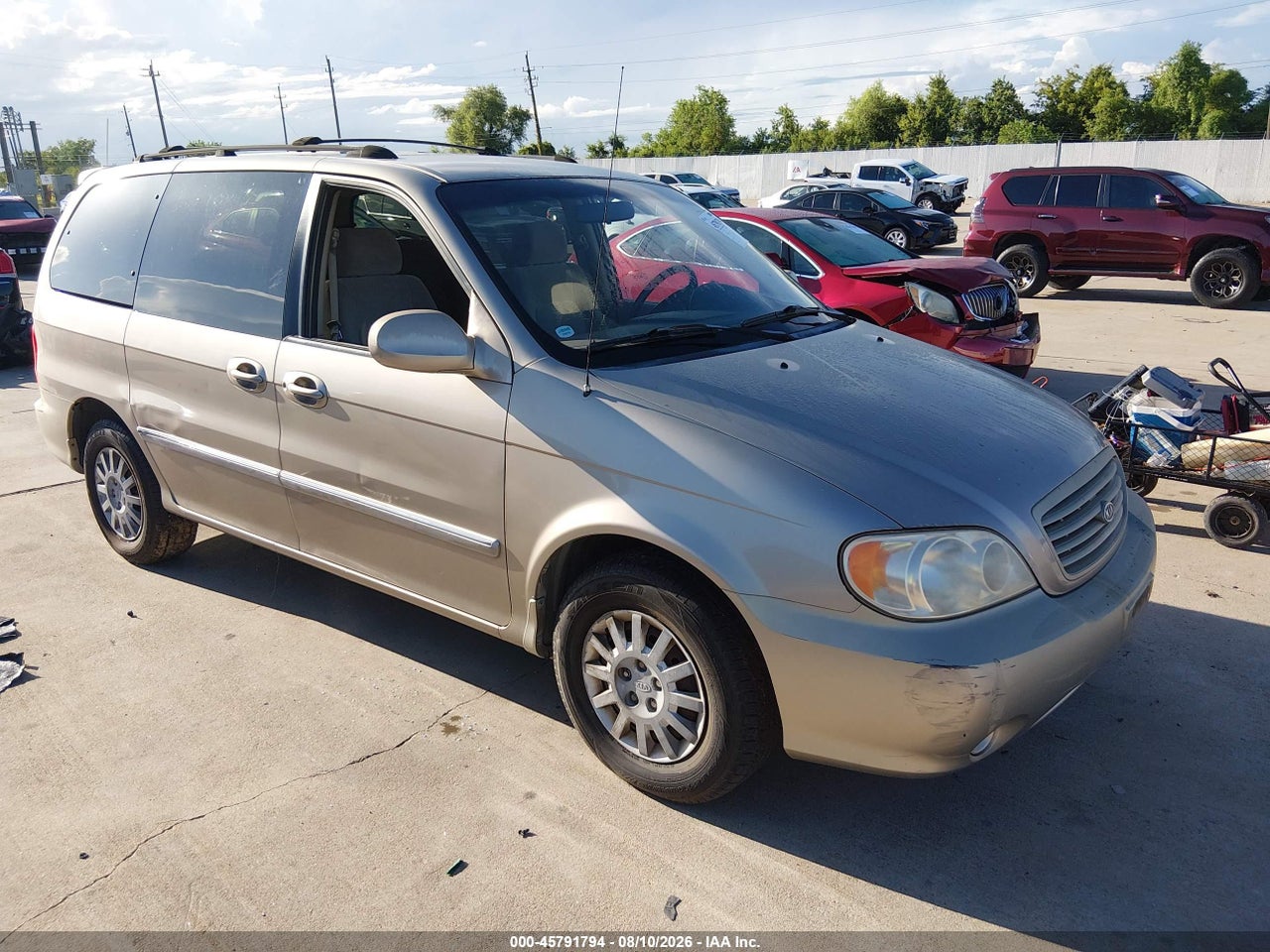 KNDUP131826****** · 2002 KIA SEDONA EX/LX
