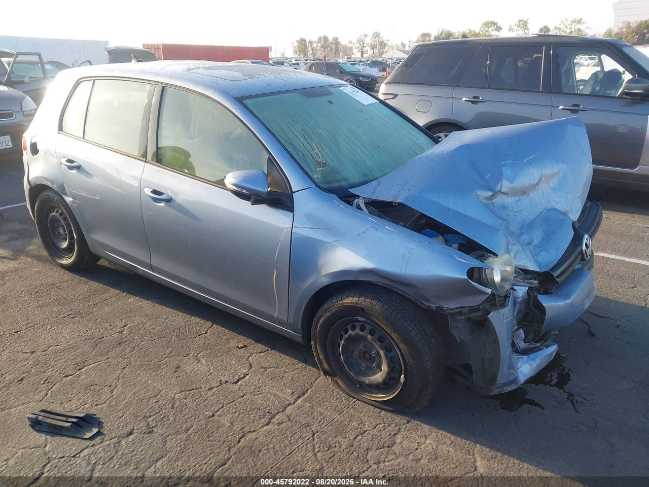 2012 VOLKSWAGEN GOLF 2.5L 4-DOOR