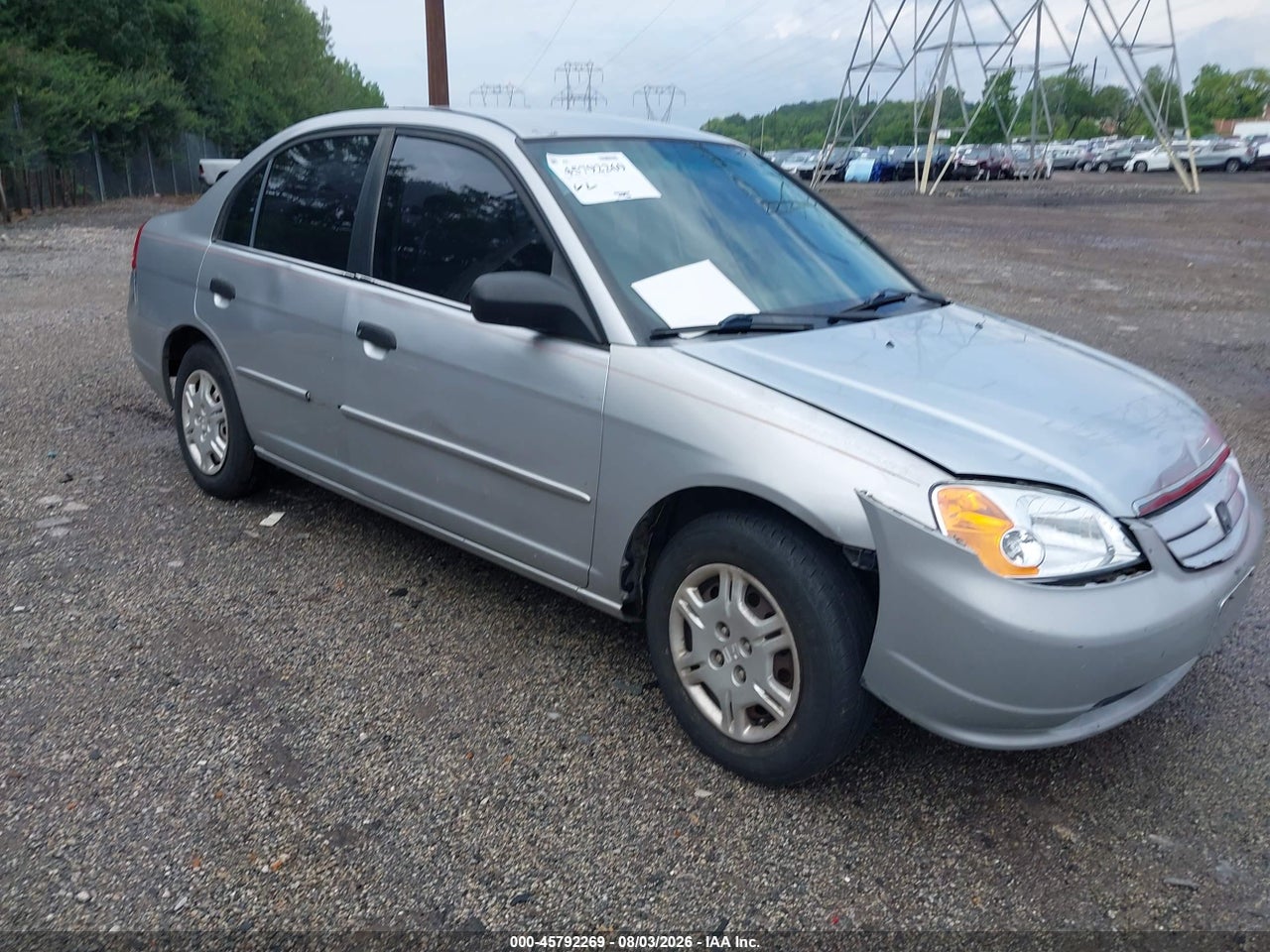 JHMES16521S****** · 2001 HONDA CIVIC LX