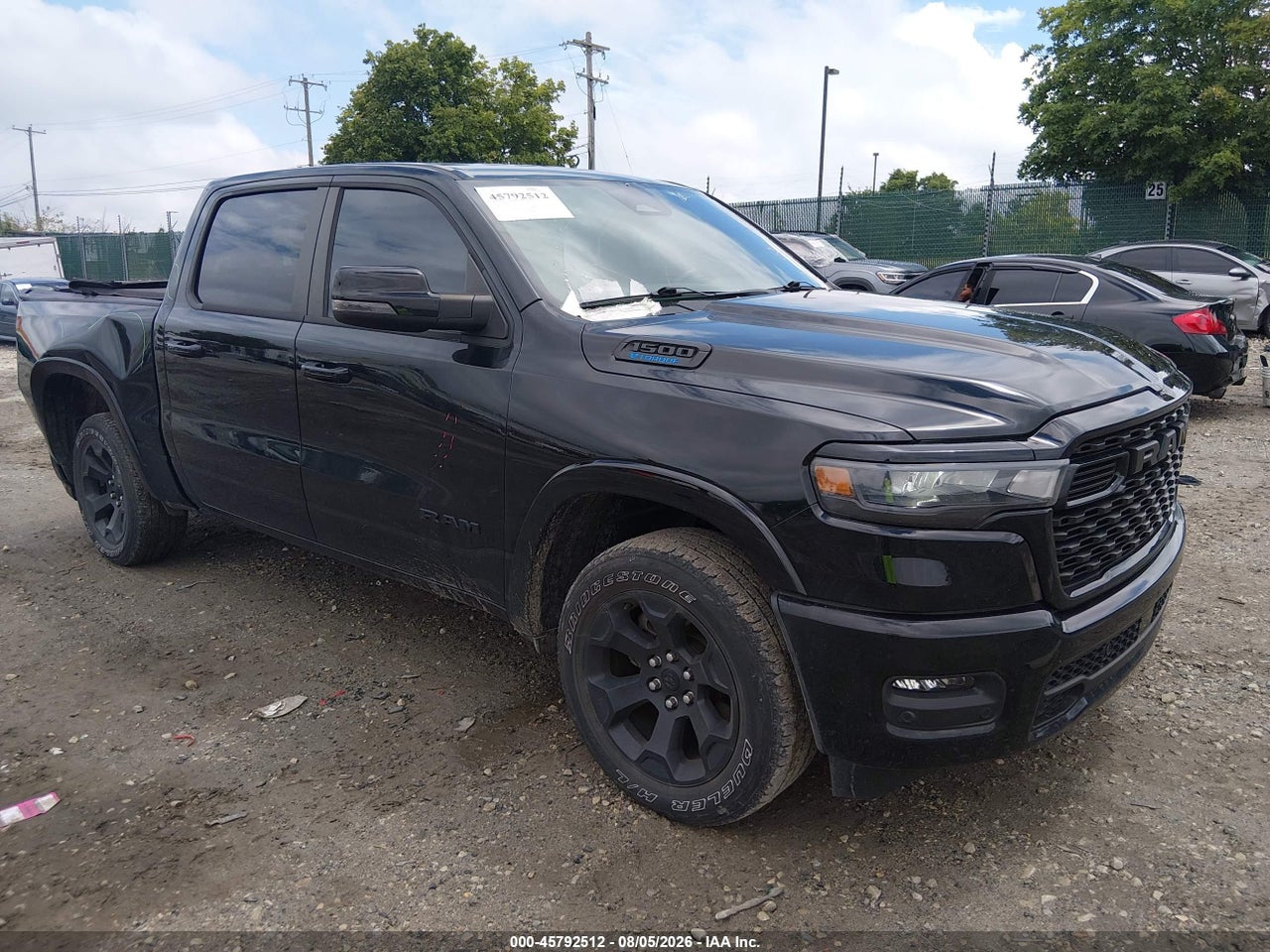 1C6RRFFG5SN****** · 2025 RAM 1500 BIG HORN  4X4 5'7 BOX