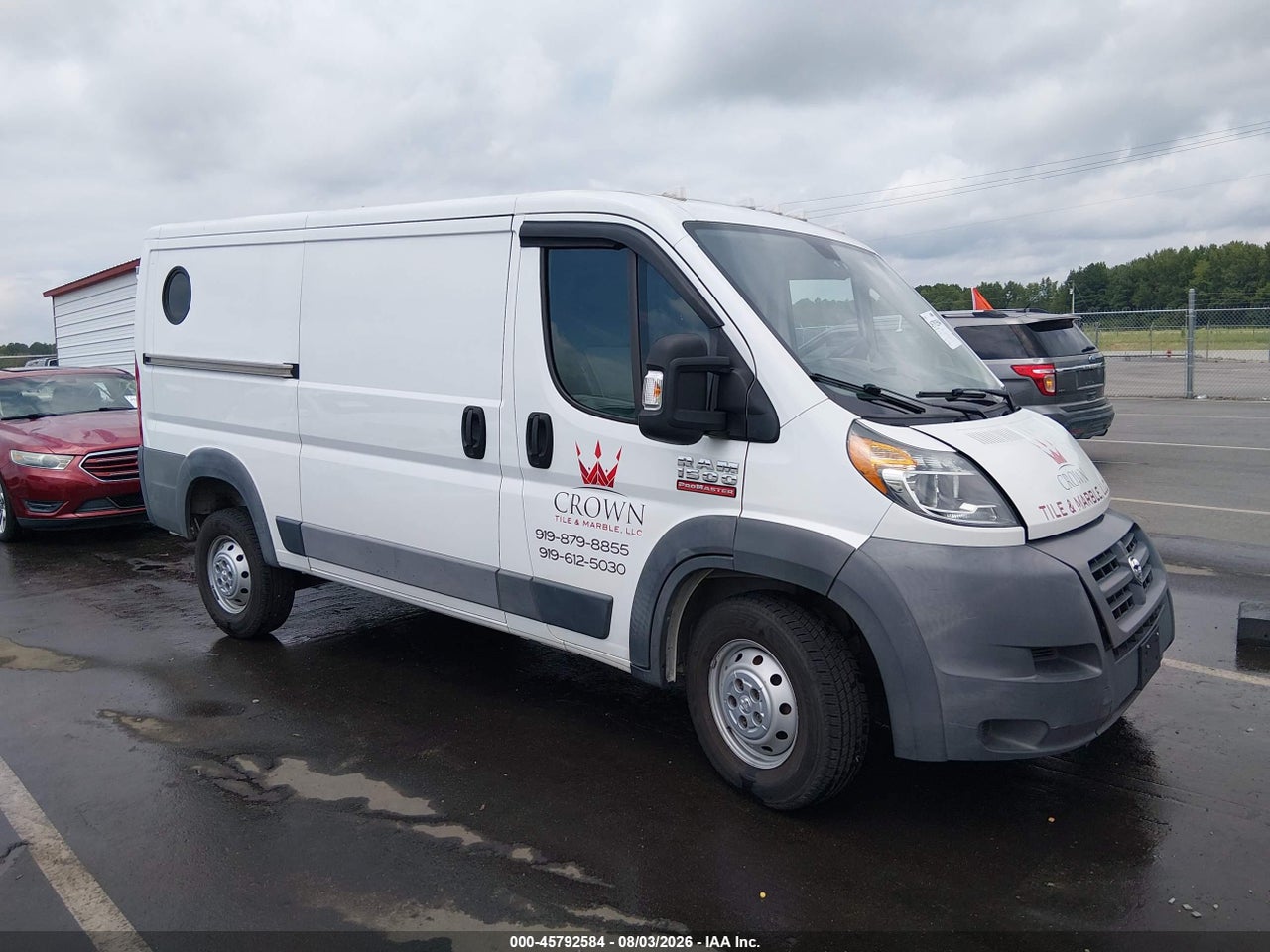 2016 RAM PROMASTER 1500 LOW ROOF