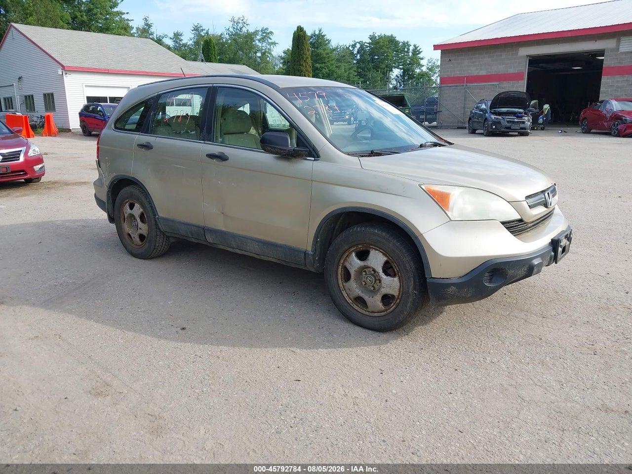 5J6RE48337L****** · 2007 HONDA CR-V LX