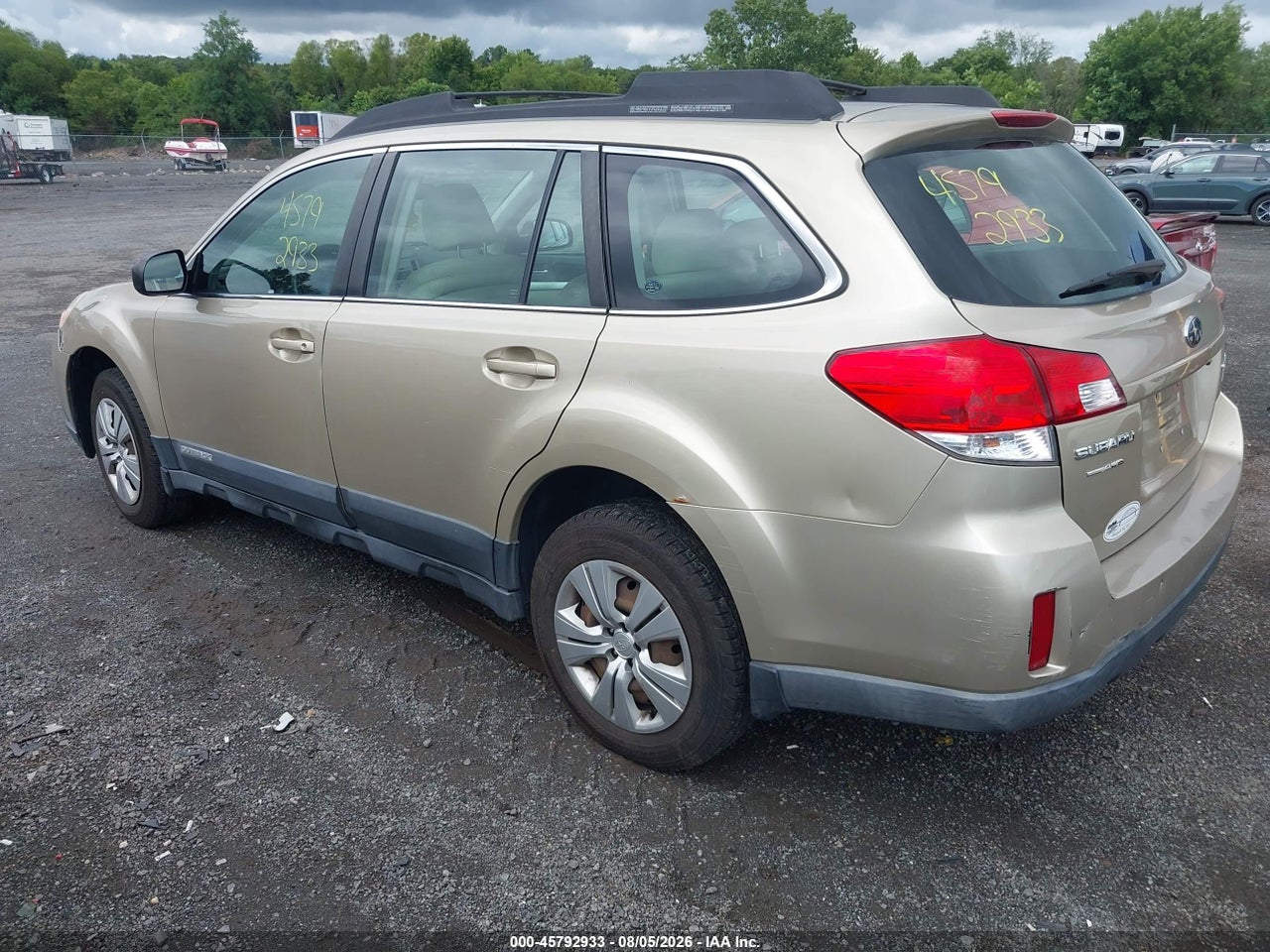 2010 SUBARU OUTBACK 2.5I · 3/11