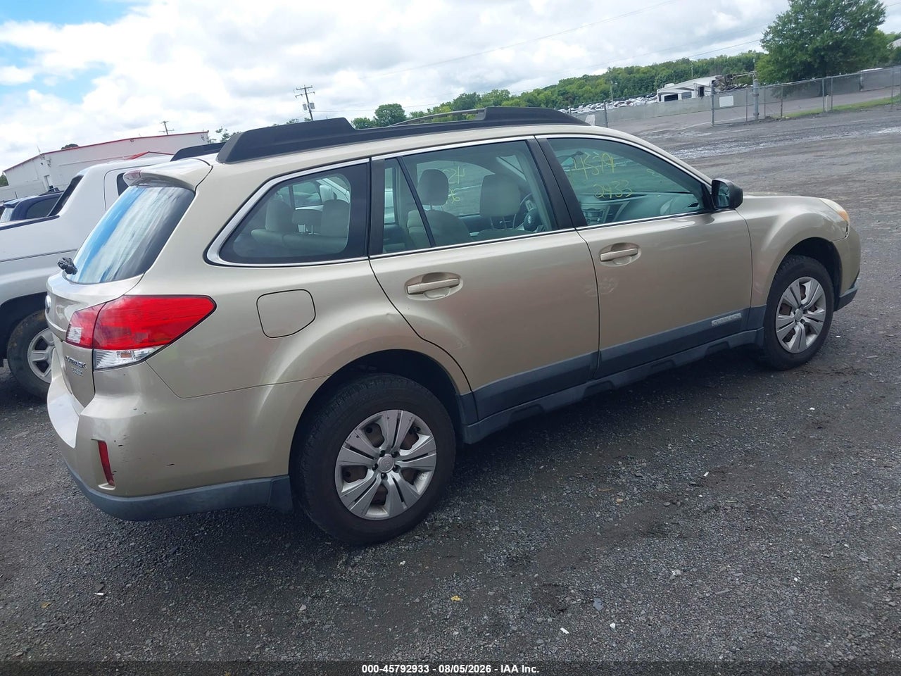 2010 SUBARU OUTBACK 2.5I · 4/11