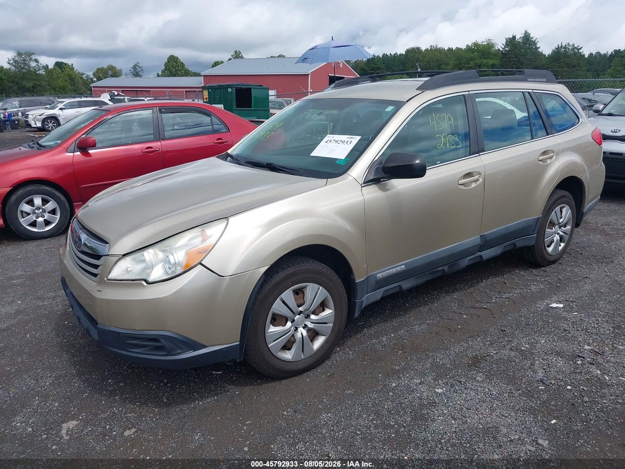 2010 SUBARU OUTBACK 2.5I · 2/11