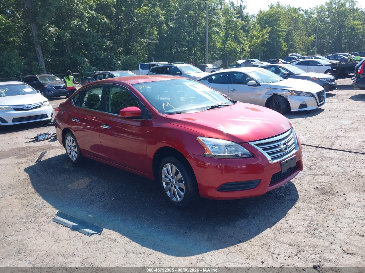 3N1AB7AP1EY****** · 2014 NISSAN SENTRA SV