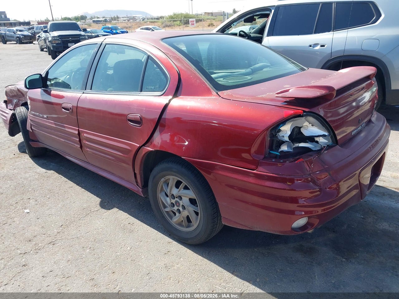 2001 PONTIAC GRAND AM SE1 · 3/11