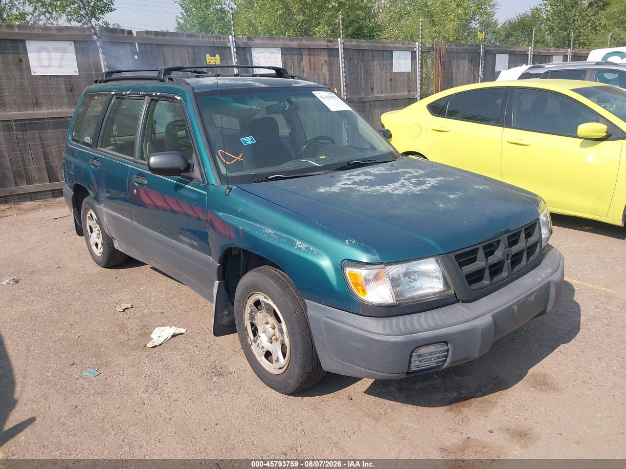 JF1SF635XWH****** · 1998 SUBARU FORESTER L