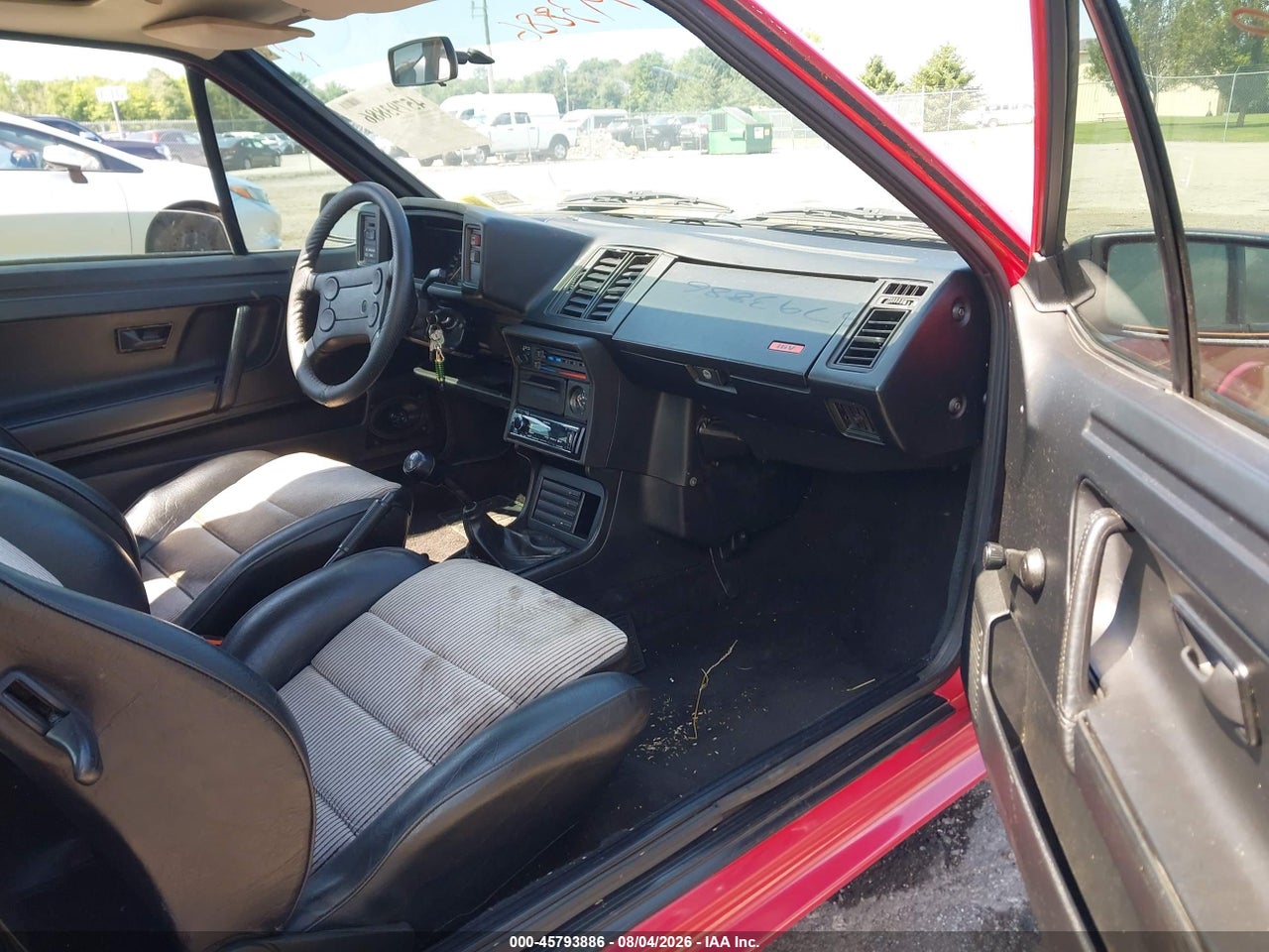 1986 VOLKSWAGEN SCIROCCO DELUXE · 5/11