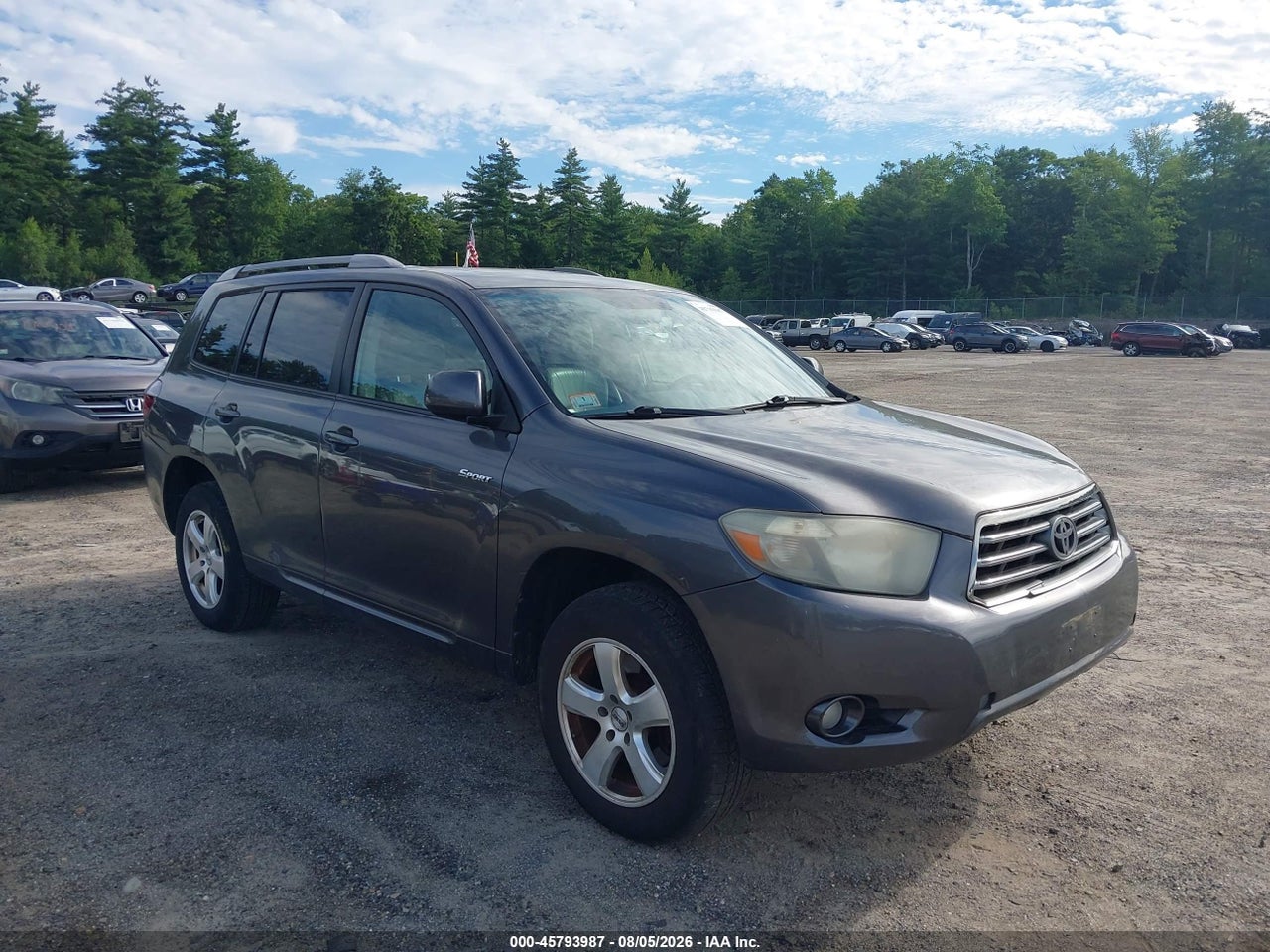 JTEES43A292****** · 2009 TOYOTA HIGHLANDER SPORT