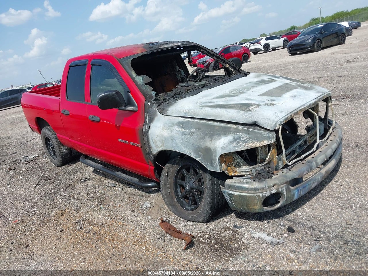 1D7HA18N93J****** · 2003 DODGE RAM 1500 SLT/LARAMIE/ST