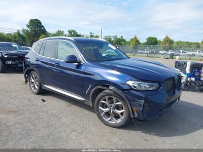 5UX53DP07N9****** · 2022 BMW X3 XDRIVE30I