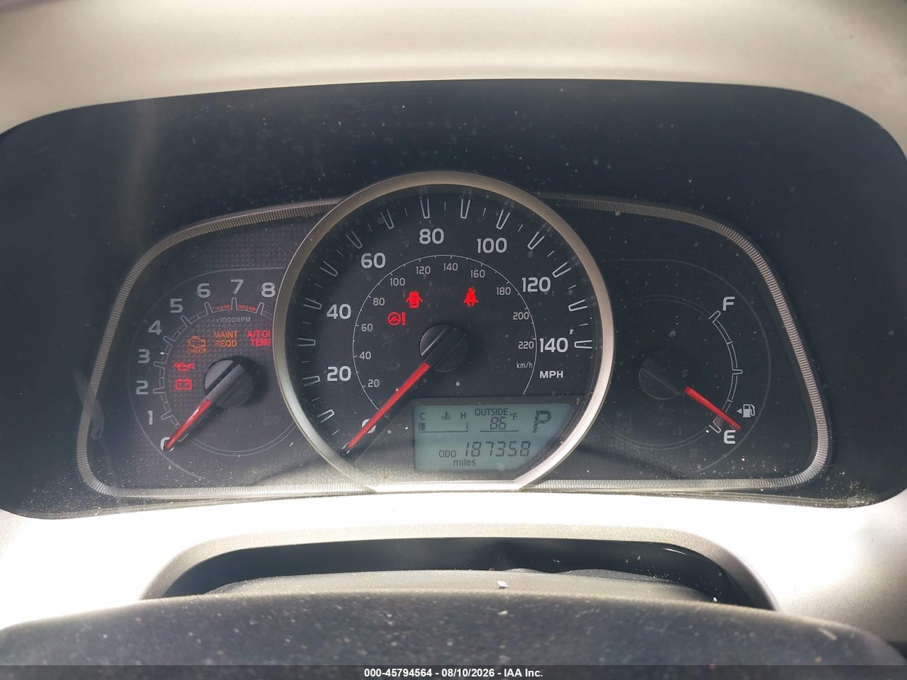 2T3BFREV9EW****** · 2014 TOYOTA RAV4 LE · 7/11
