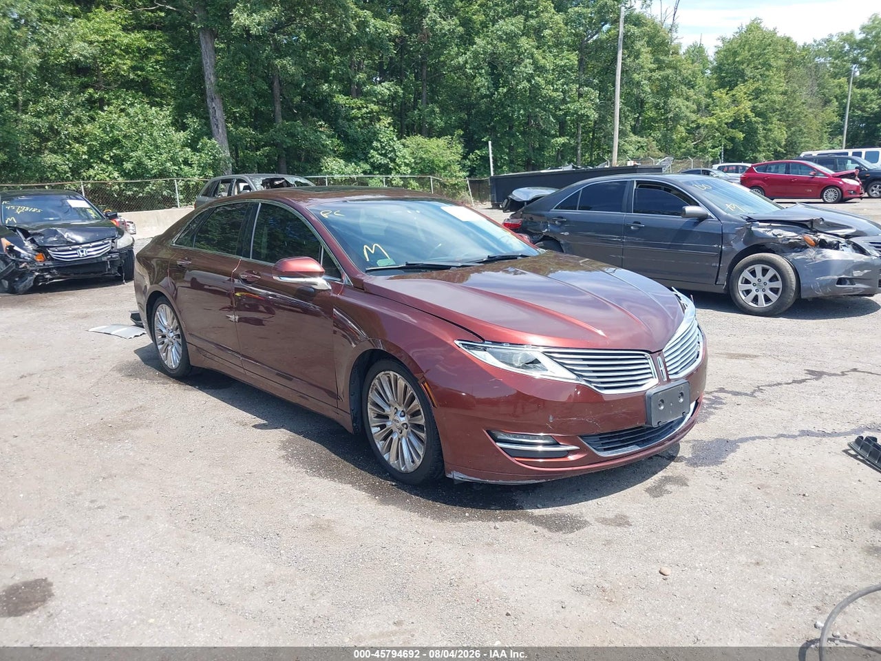 3LN6L2J97FR****** · 2015 LINCOLN MKZ