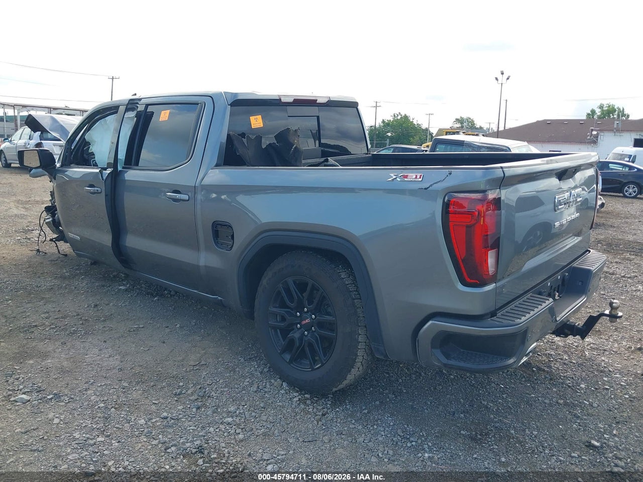 2021 GMC SIERRA 1500 4WD  SHORT BOX ELEVATION · 3/11