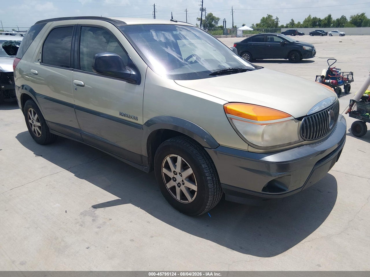 3G5DA03E43S****** · 2003 BUICK RENDEZVOUS CX