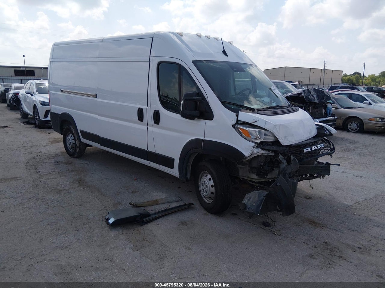3C6LRVDG5PE****** · 2023 RAM PROMASTER 2500 HIGH ROOF 159 WB