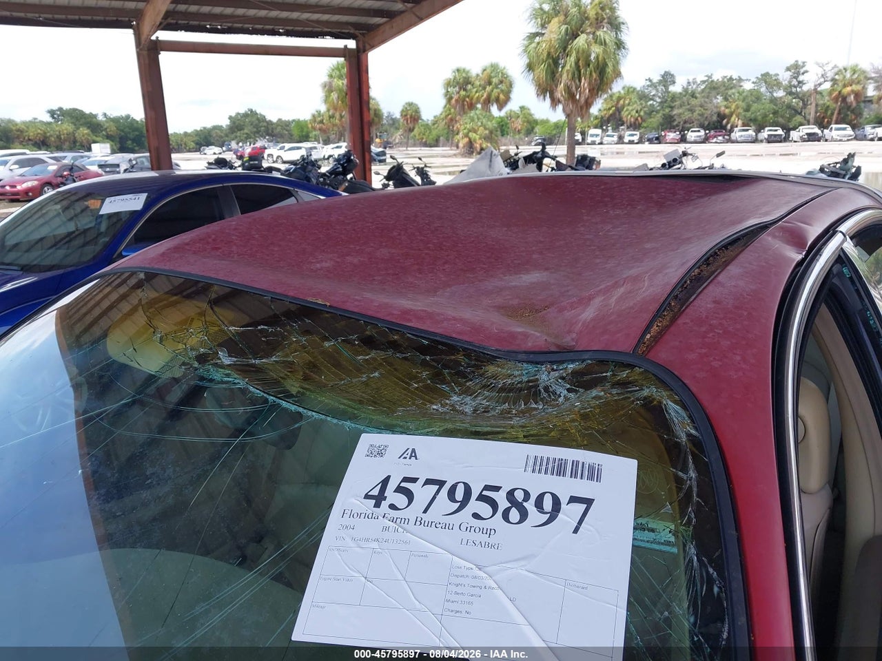 1G4HR54K24U****** · 2004 BUICK LESABRE LIMITED · 6/11