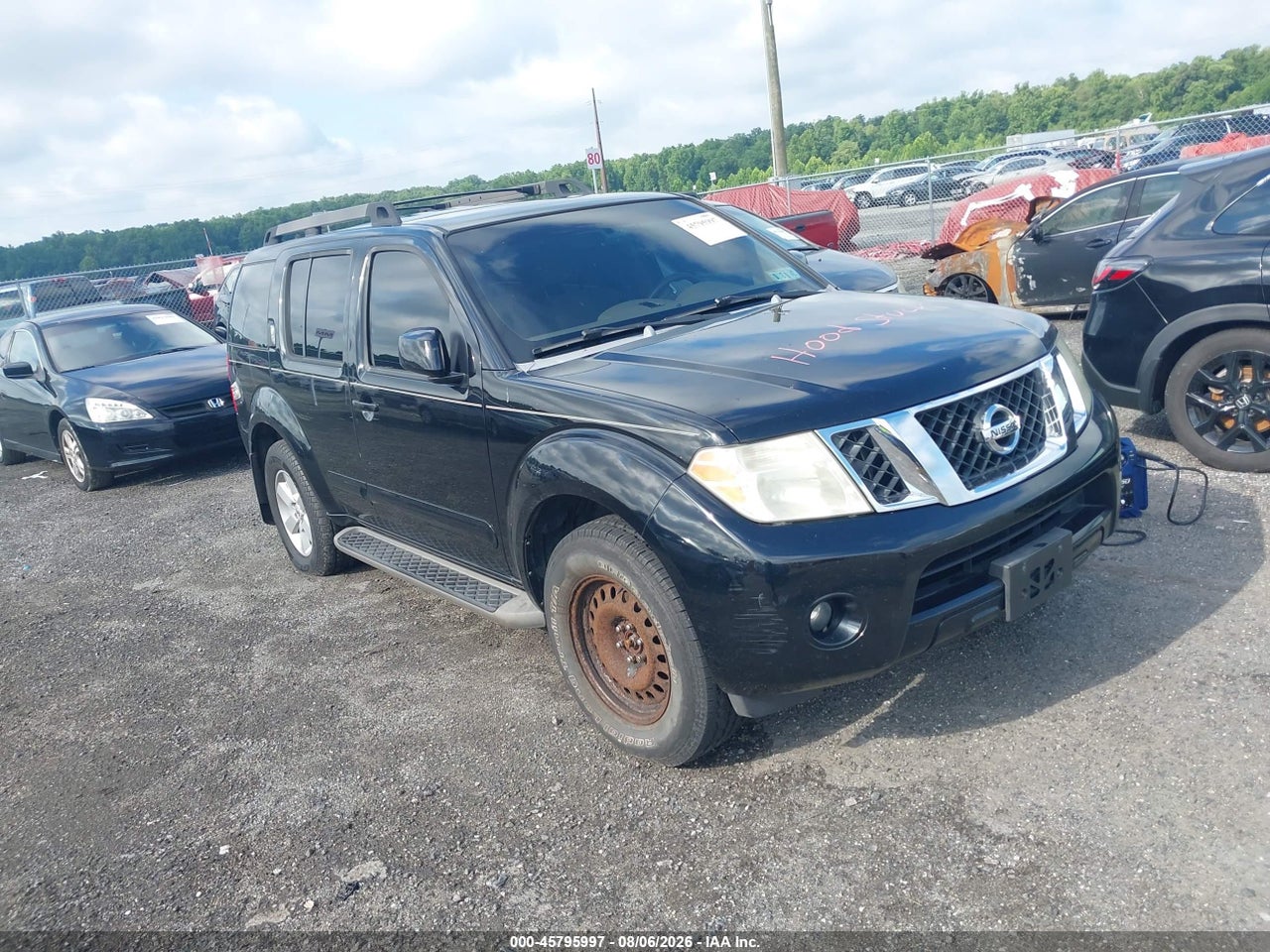 5N1AR18B88C****** · 2008 NISSAN PATHFINDER SE