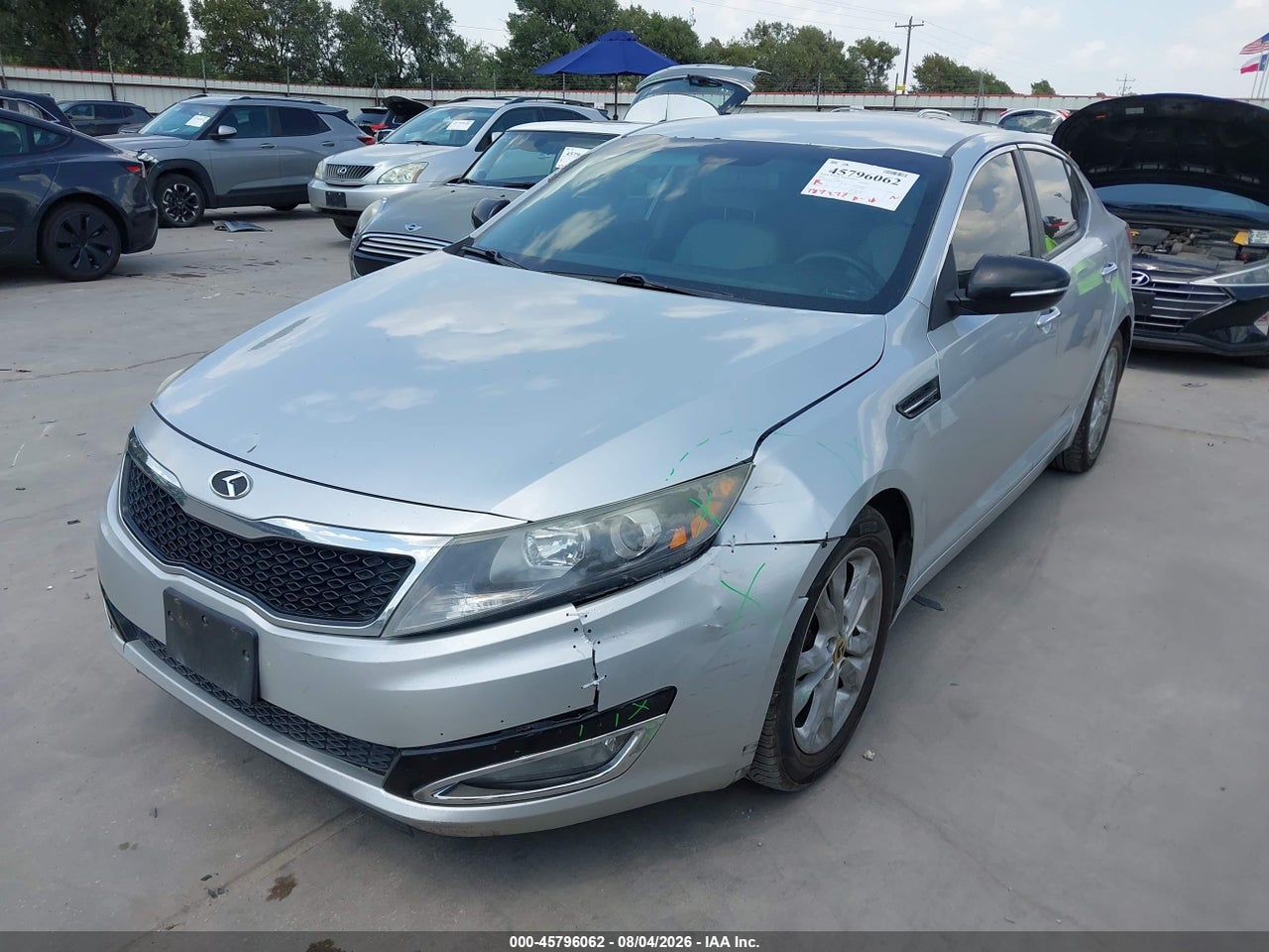 5XXGM4A79CG****** · 2012 KIA OPTIMA LX · 2/11