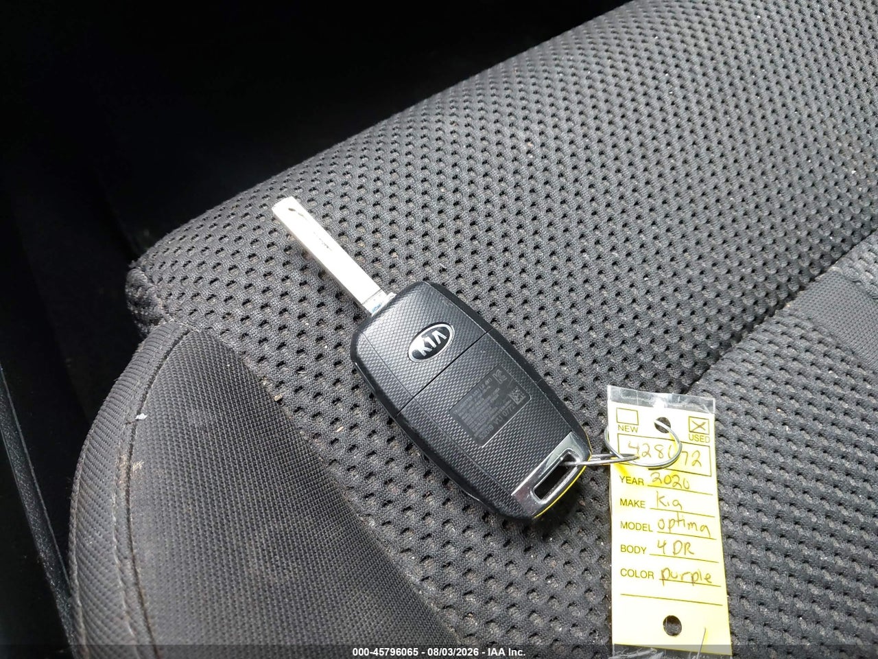 5XXGT4L39LG****** · 2020 KIA OPTIMA LX · 11/11