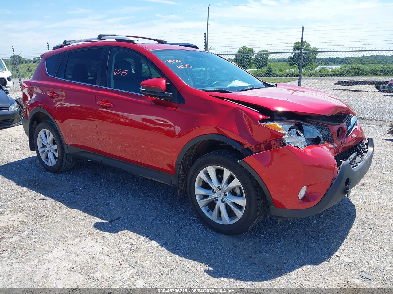 2T3DFREV2FW****** · 2015 TOYOTA RAV4 LIMITED