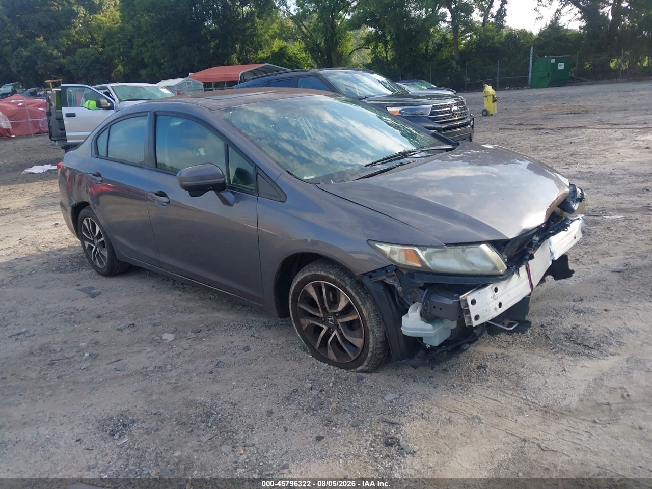 2HGFB2F81EH****** · 2014 HONDA CIVIC EX