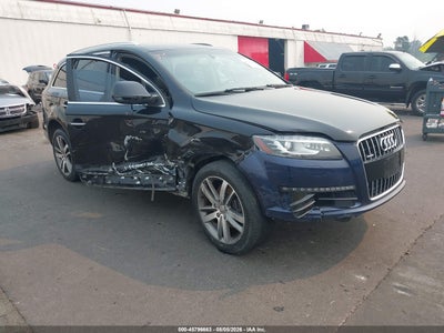 WA1LMAFEXDD****** · 2013 AUDI Q7 3.0 TDI PREMIUM