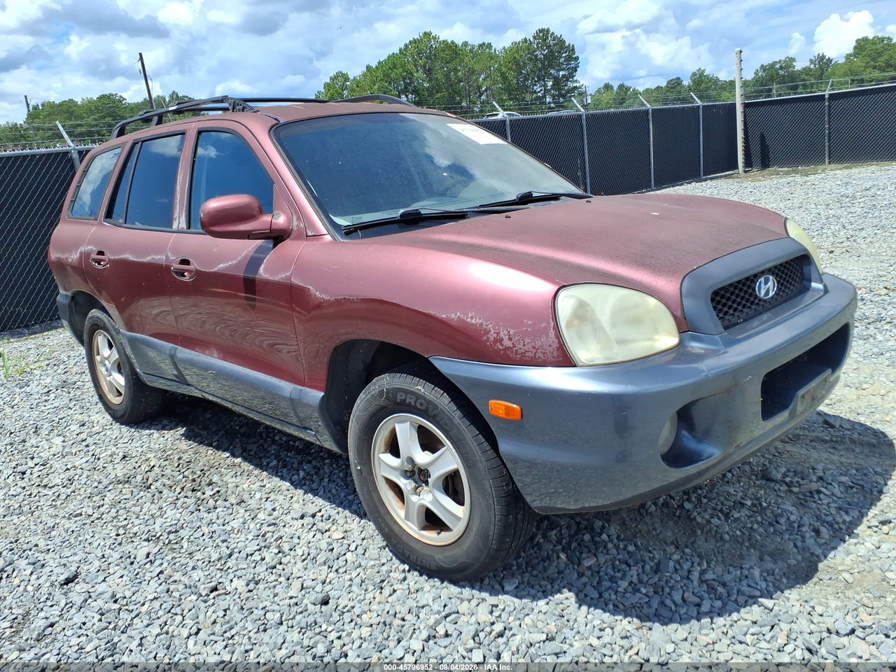 KM8SC13D64U****** · 2004 HYUNDAI SANTA FE GLS/LX