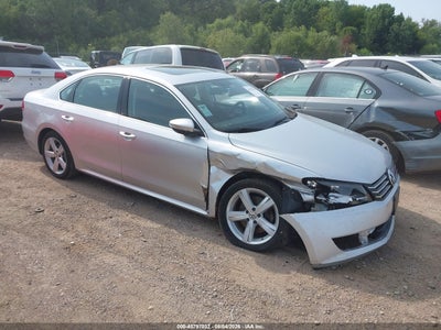 1VWBP7A32DC****** · 2013 VOLKSWAGEN PASSAT 2.5L SE