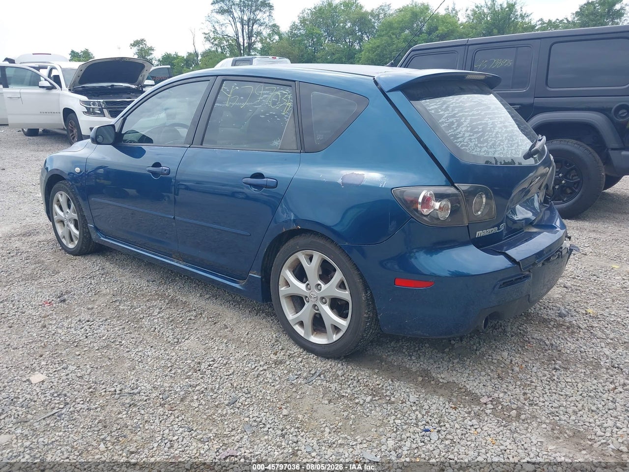 JM1BK343581****** · 2008 MAZDA MAZDA3   · 3/11