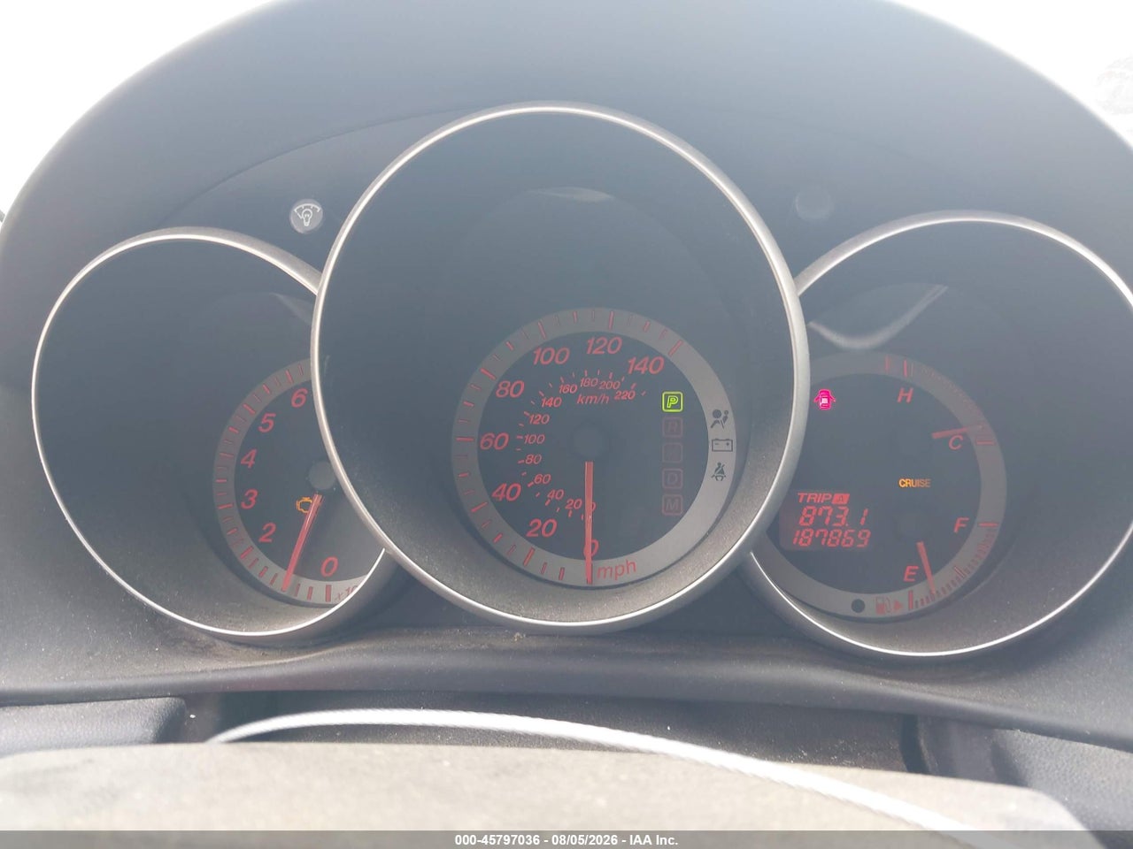 JM1BK343581****** · 2008 MAZDA MAZDA3   · 7/11