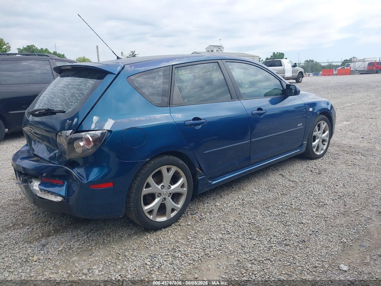 JM1BK343581****** · 2008 MAZDA MAZDA3   · 4/11