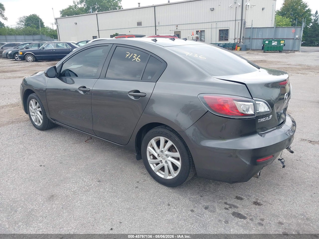 2012 MAZDA MAZDA3 I TOURING · 3/4