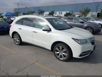 5FRYD4H98GB****** · 2016 ACURA MDX ADVANCE   ENTERTAINMENT PACKAGES/ADVANCE PACKAGE
