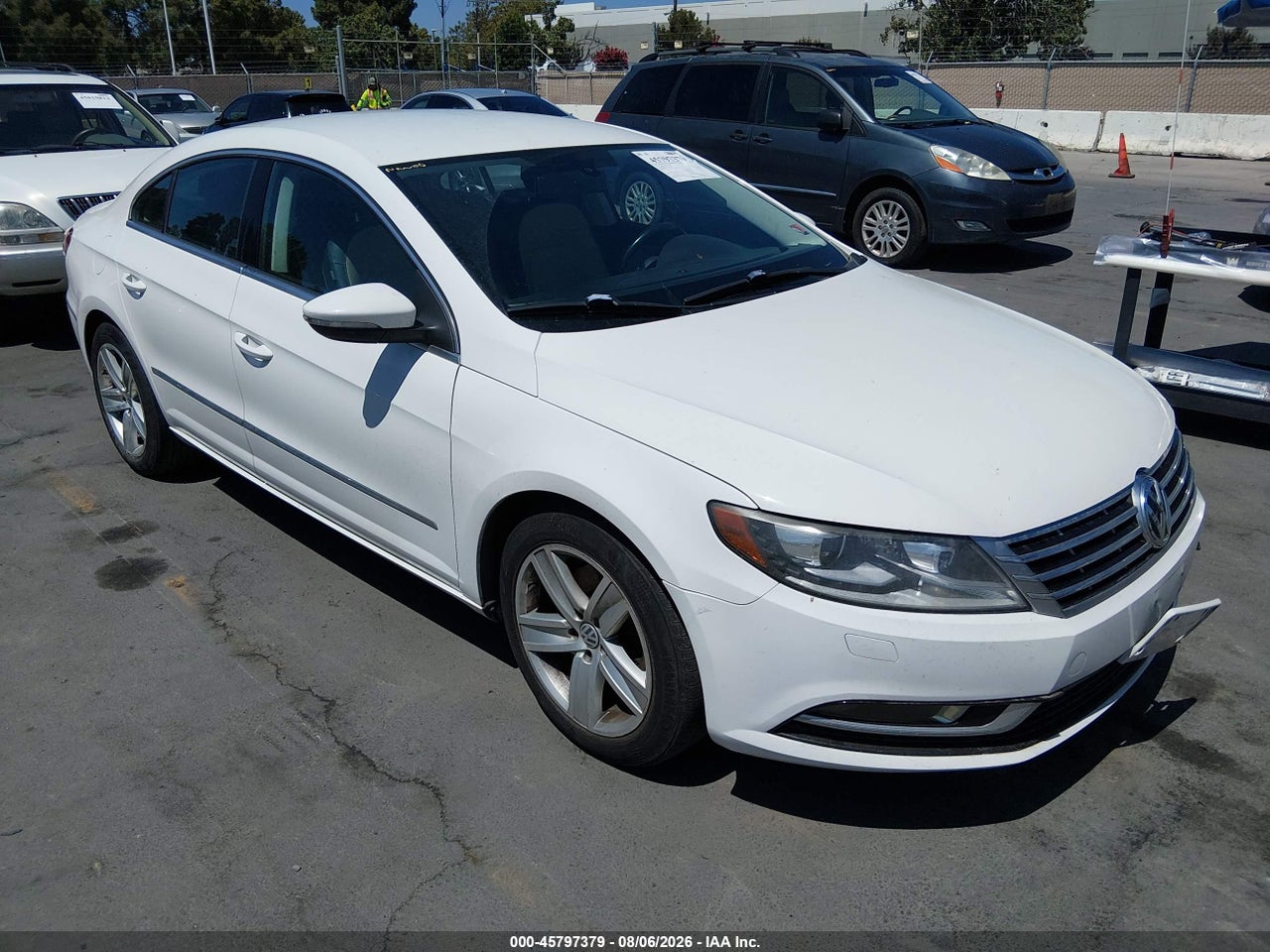 WVWBP7ANXDE****** · 2013 VOLKSWAGEN CC 2.0T SPORT