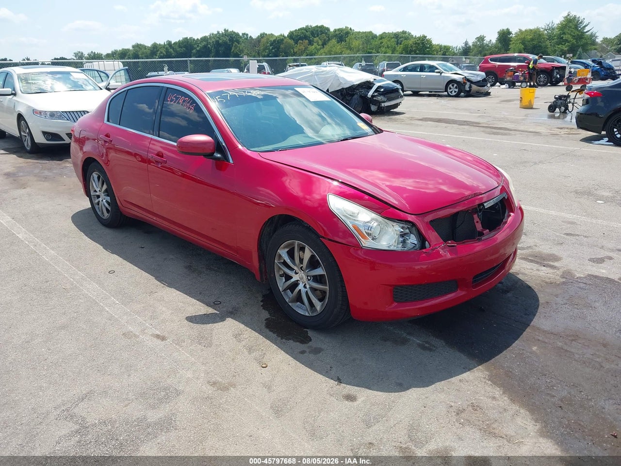 JNKBV61F48M****** · 2008 INFINITI G35X