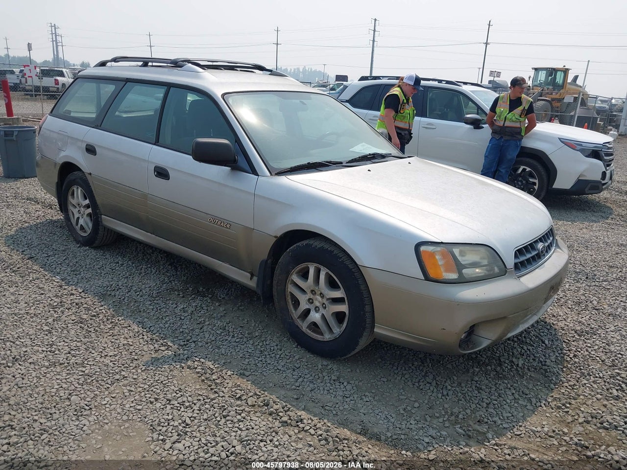 4S3BH675X37****** · 2003 SUBARU OUTBACK