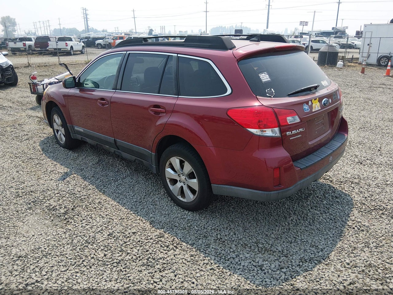 2011 SUBARU OUTBACK 2.5I LIMITED · 3/11