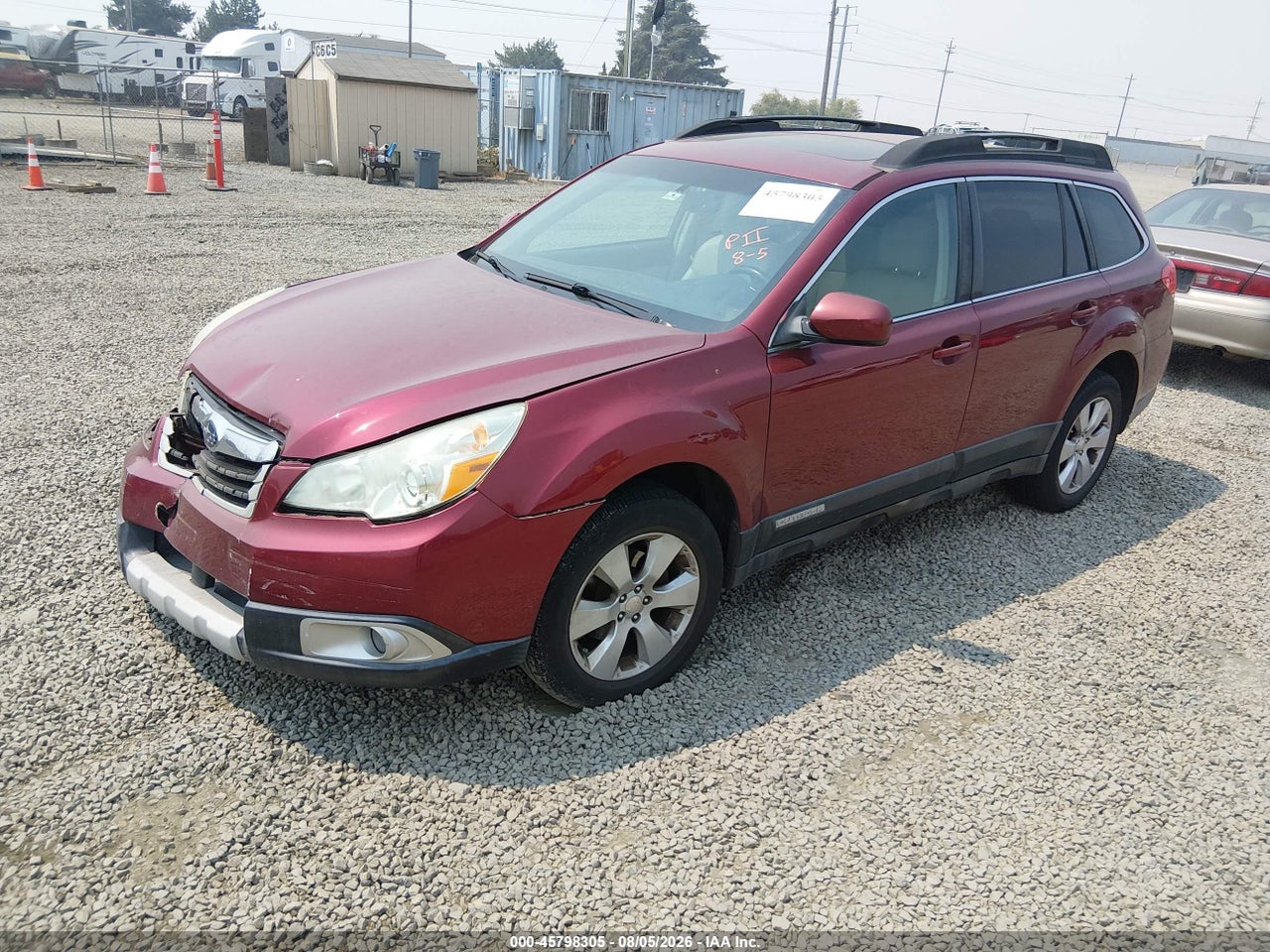2011 SUBARU OUTBACK 2.5I LIMITED · 2/11